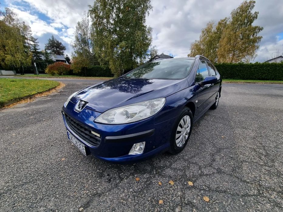 Peugeot 407 Nowy gaz sekwencja bardzo zadbany dobre wyposażenie niski przebieg