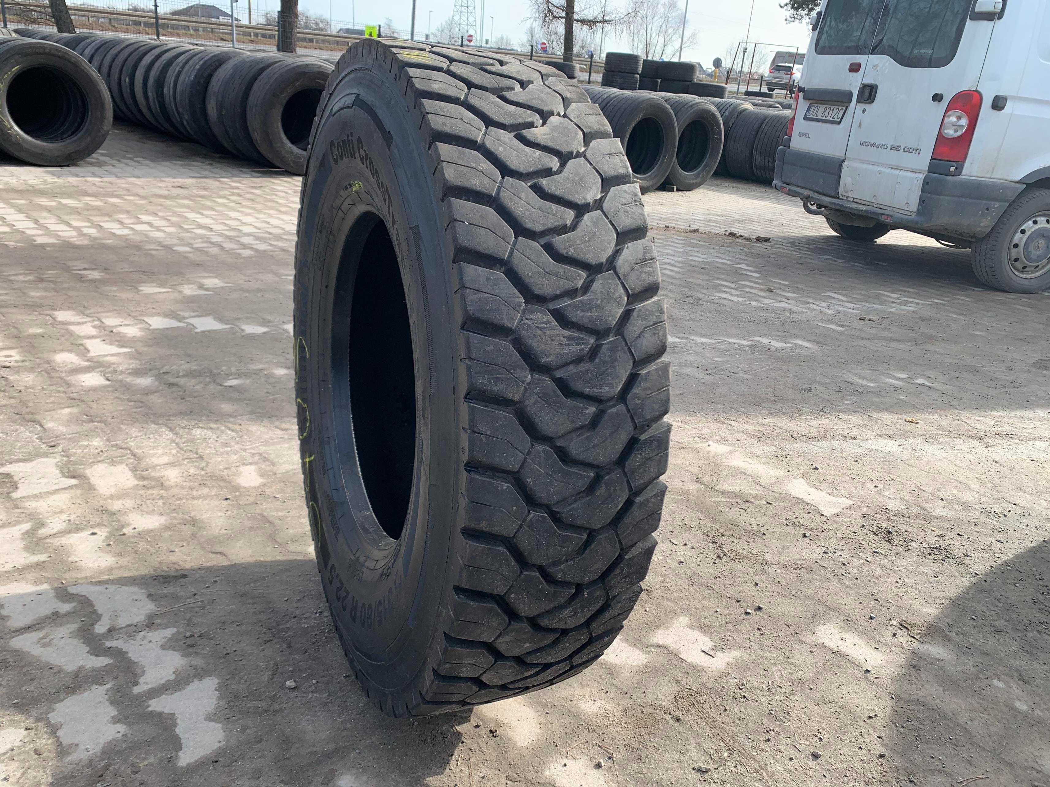 315/80R22.5 Opona CONTINENTAL CrossTrac HD3 18-20mm Napęd HD 3