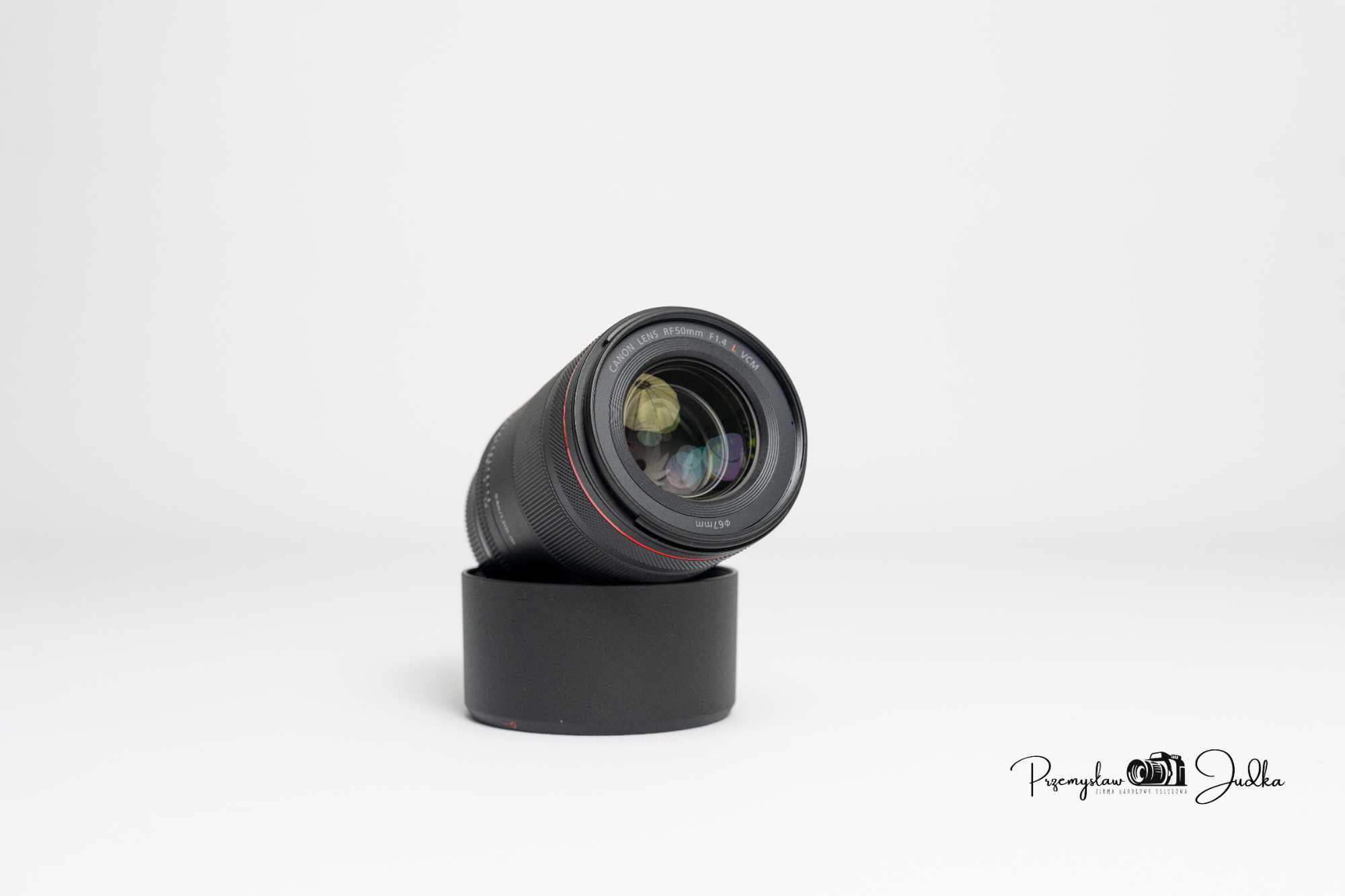 Canon RF 50mm f/1.4 L VCM 50/1.4 RF igła | komplet| faktura