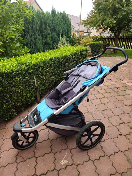Wózek Thule do biegania terenowy Urban glide blue  jogging spacerówka
