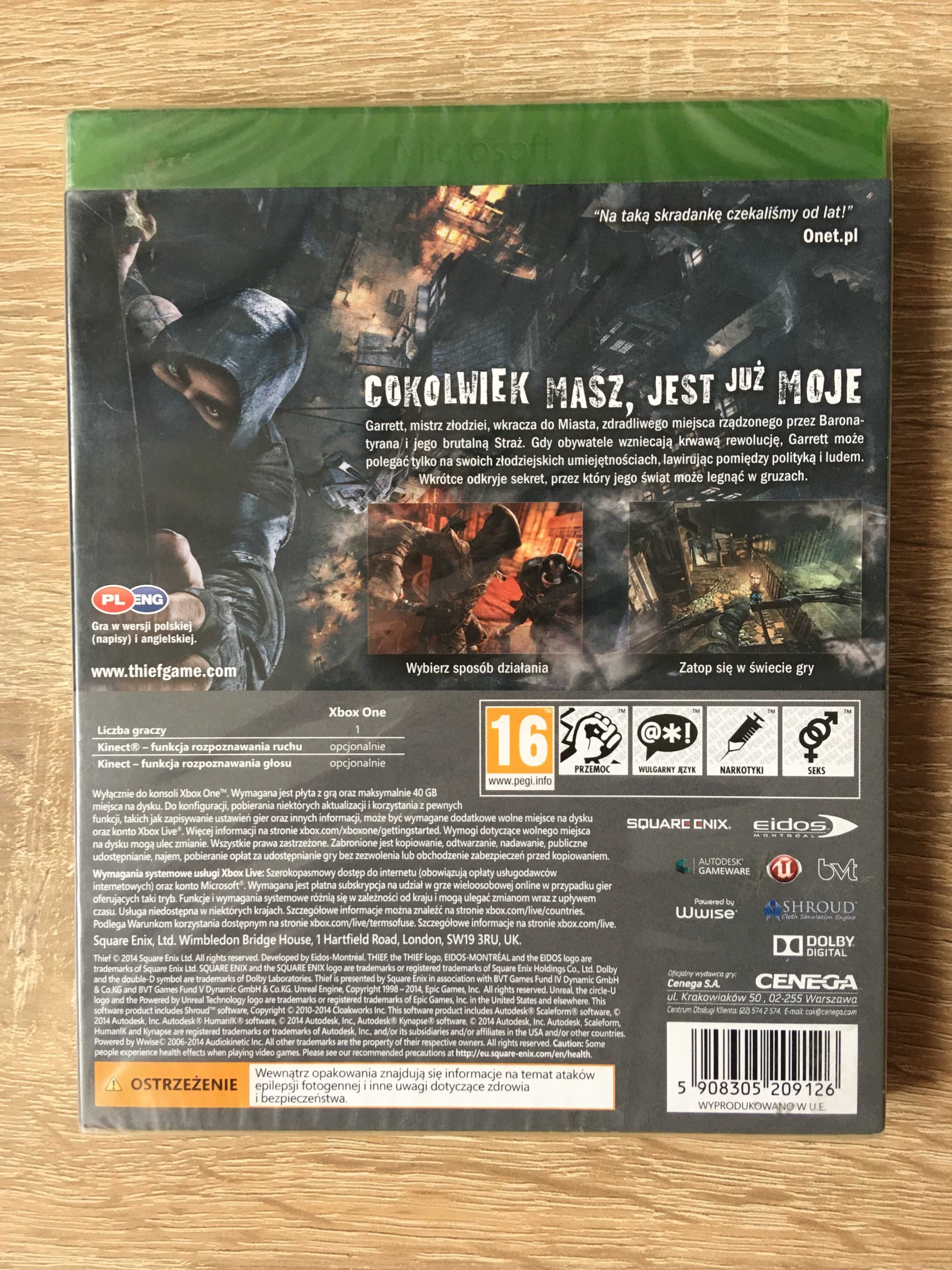 Thief - Xbox One - Square Enix - PL - NOWA, FOLIA