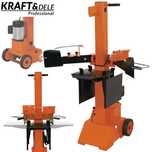 KRAFT&DELE Hydrauliczna Łuparka Drewna Pionowa Rębak 8ton 3,5kw KD5208