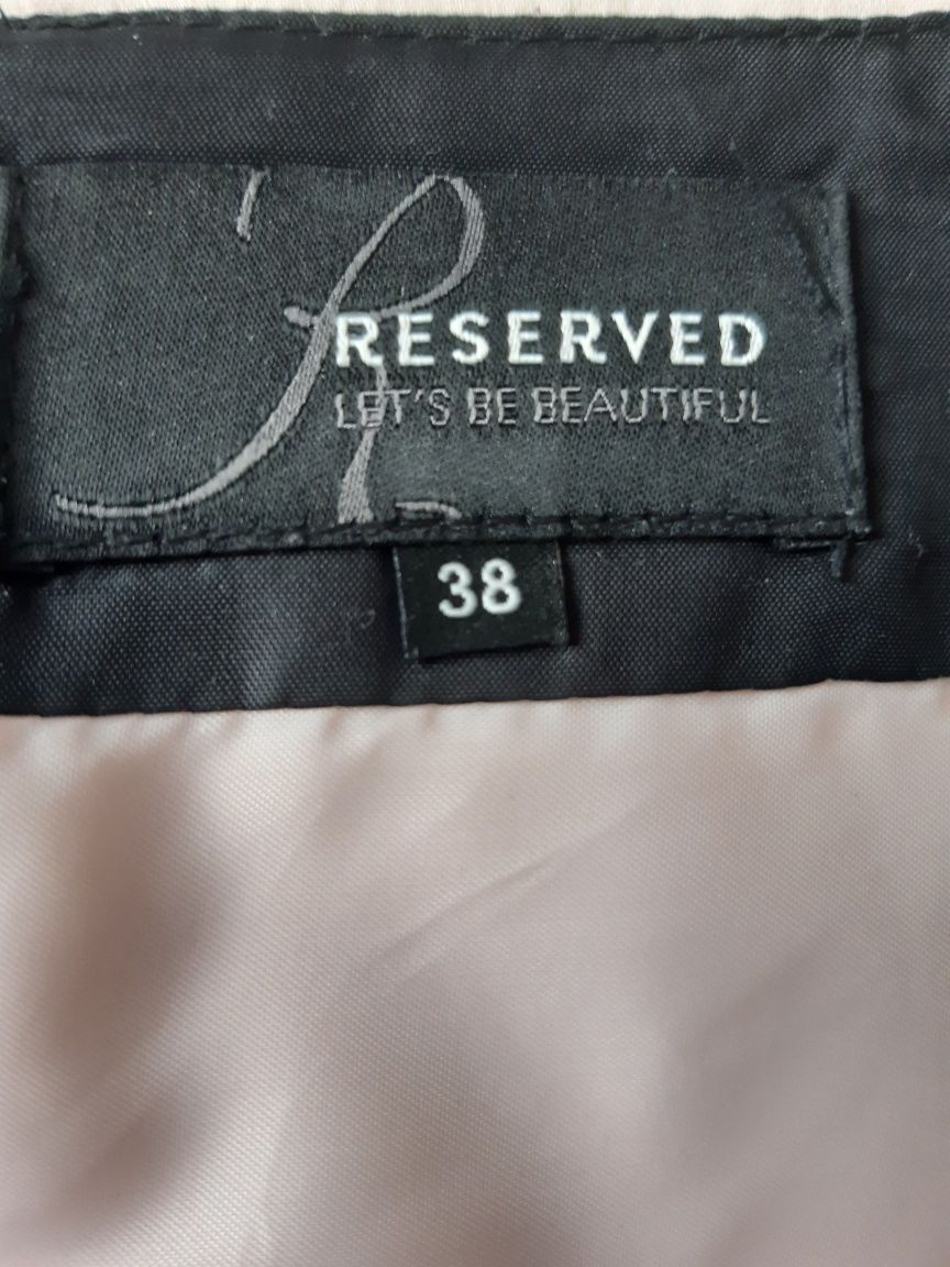 Reserved skirt spódnica 38 różowa mini