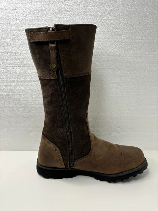 Kozaki skórzane delikatnie ocieplane Timberland Rozmiar 36