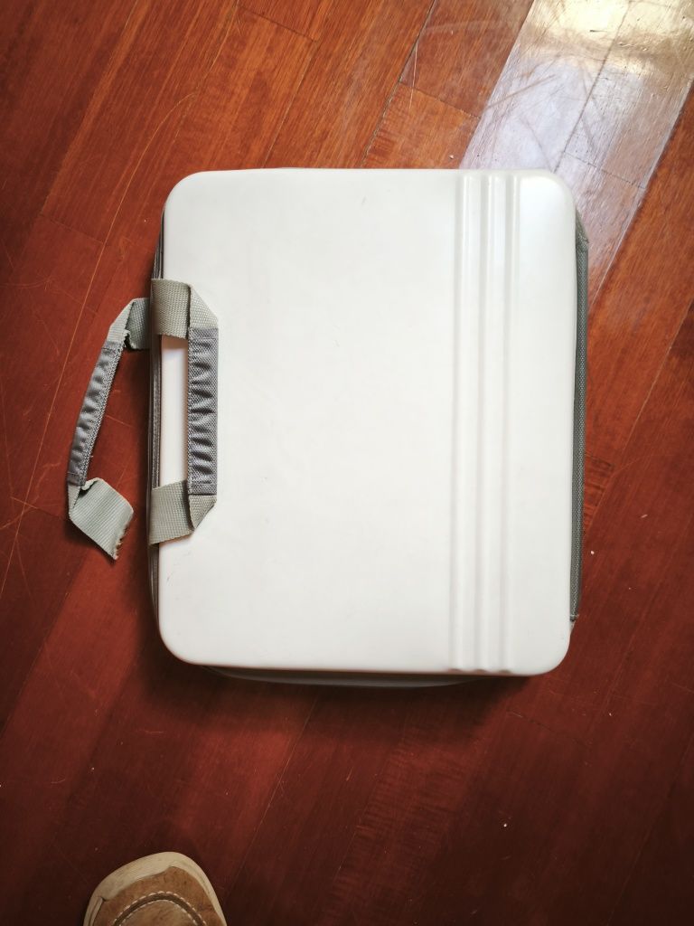 Mala bolsa branca PC portátil 35x30x6/7