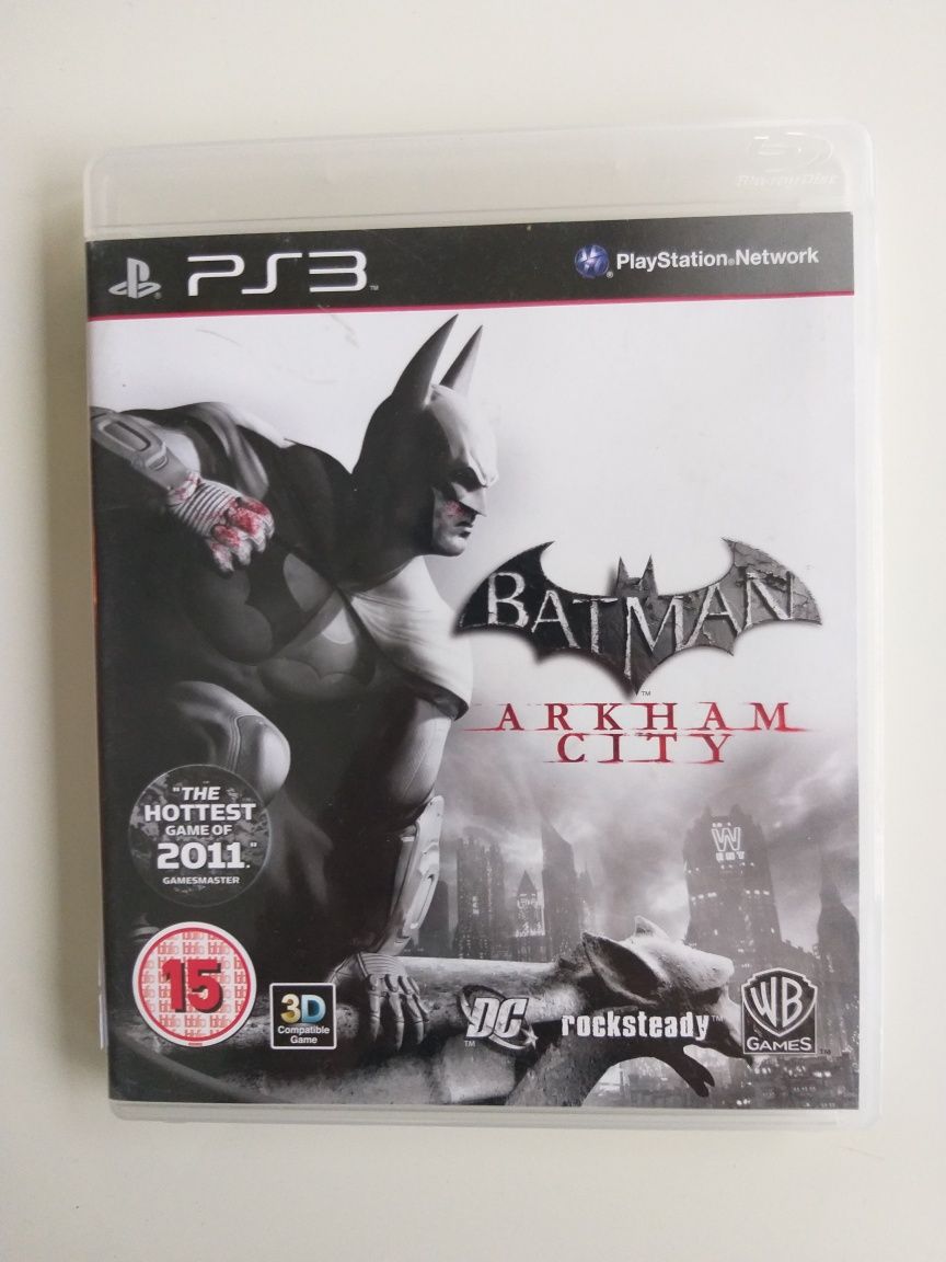 Gra Batman Arkham City PS3 Play Station ps3 game pudełkowa

stan dobry