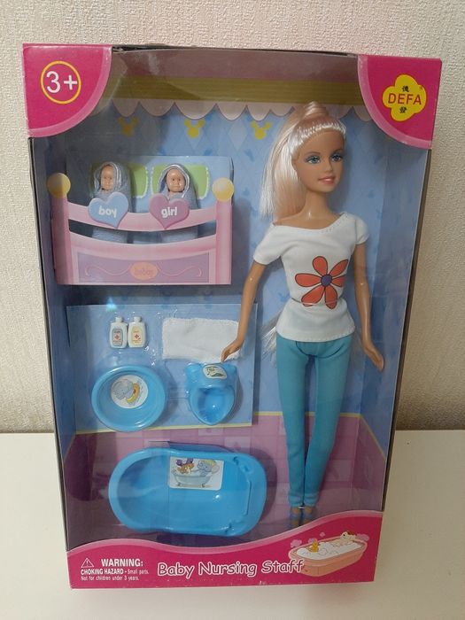 Кукла Defa мама с малышами артикул 8213