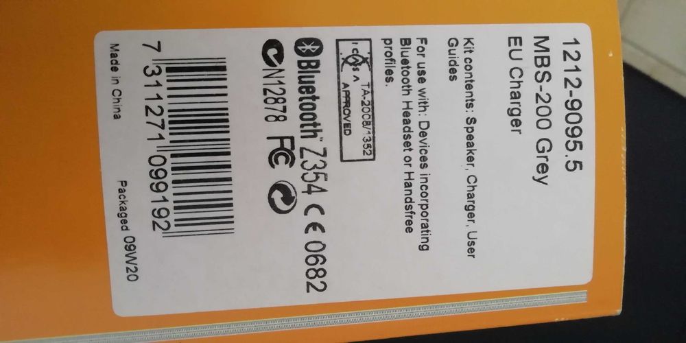 Coluna de som Sony Ericsson MBS 200