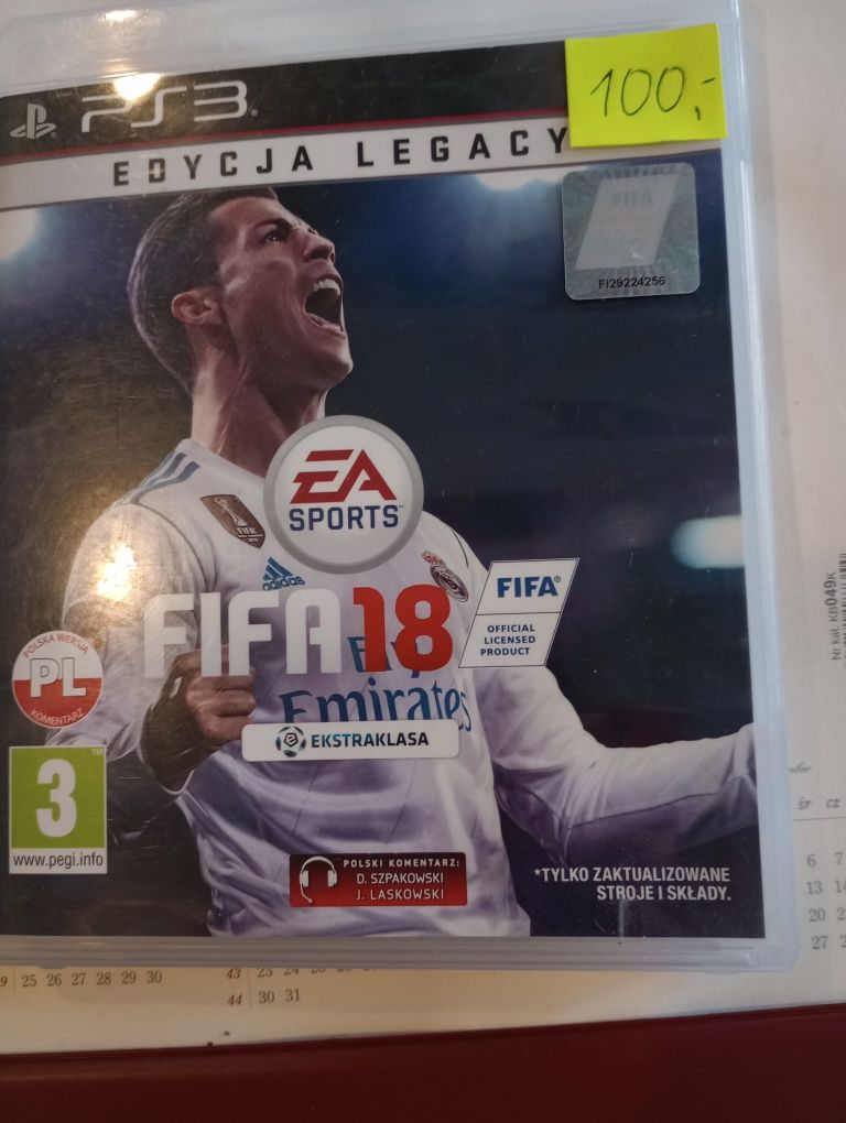 PS3 FIFA 18 PlayStation 3