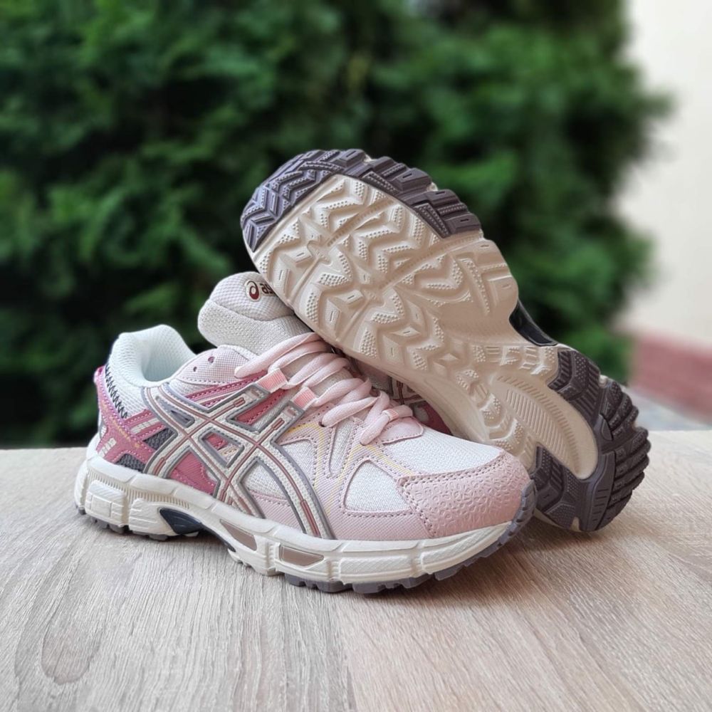 Asics Gel Kahana 8 Білі з рожевим  кросовки кросівки кеди взуття