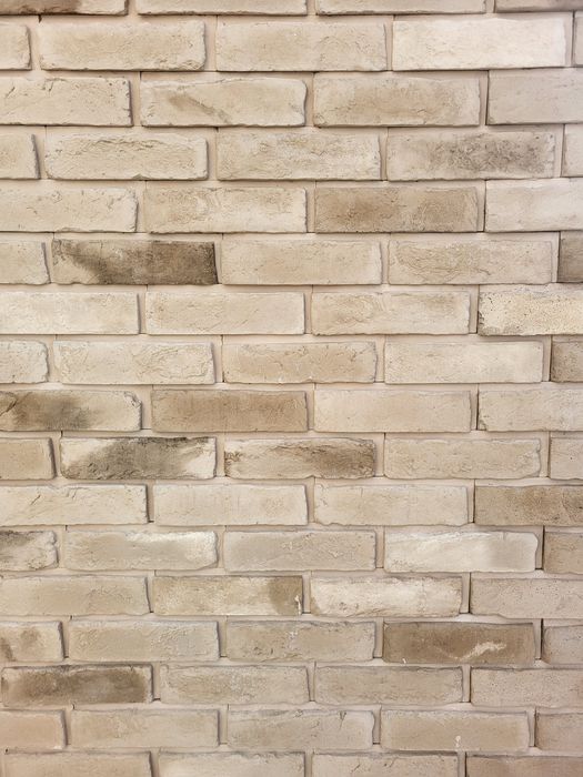 Cegła elewacyjna  Royal krem z fugą