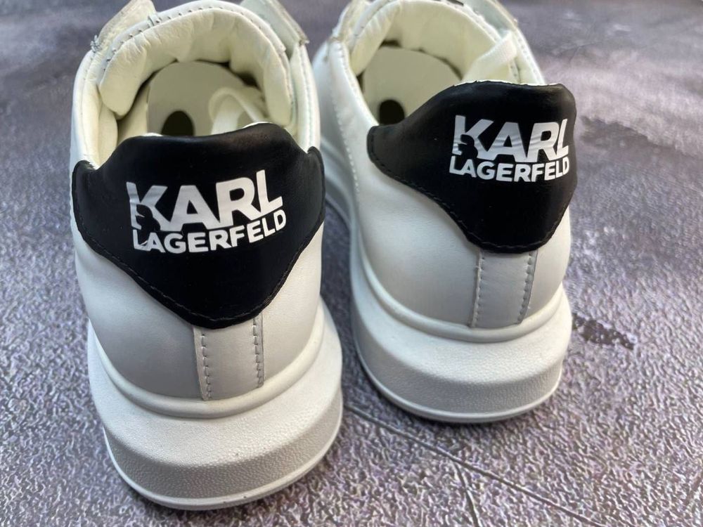 ЕКСКЛЮЗИВНА НОВИНКА Женские кроссовки Karl Lagerfeld кеды белый 36-40