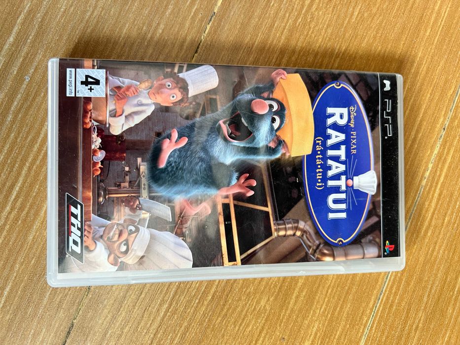 Jogo PSP Ratatui / caixa e manual