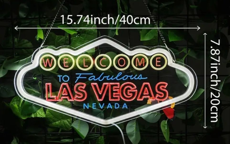 Fallout led вивіска.  Las Vegas