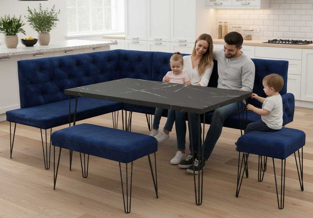 Stylowy narożnik kuchenny