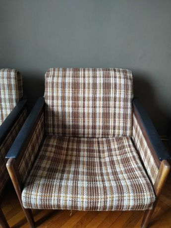 Fotele lisek PRL (2 fotele)