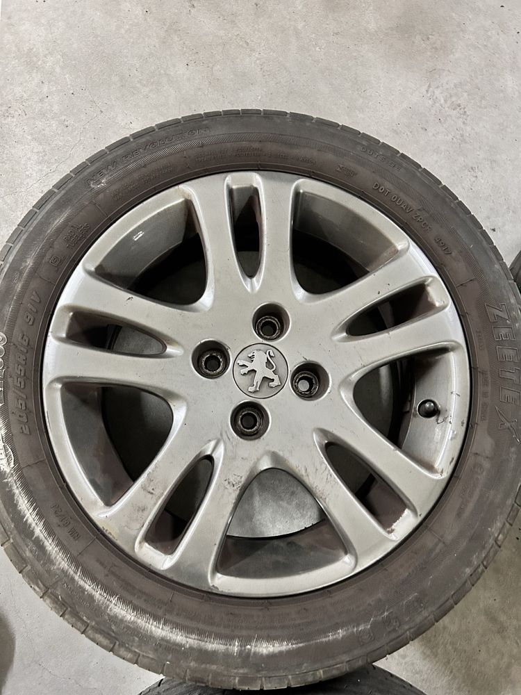 Koła 16’’ 4x108 felgi alu opony 205/55 R16