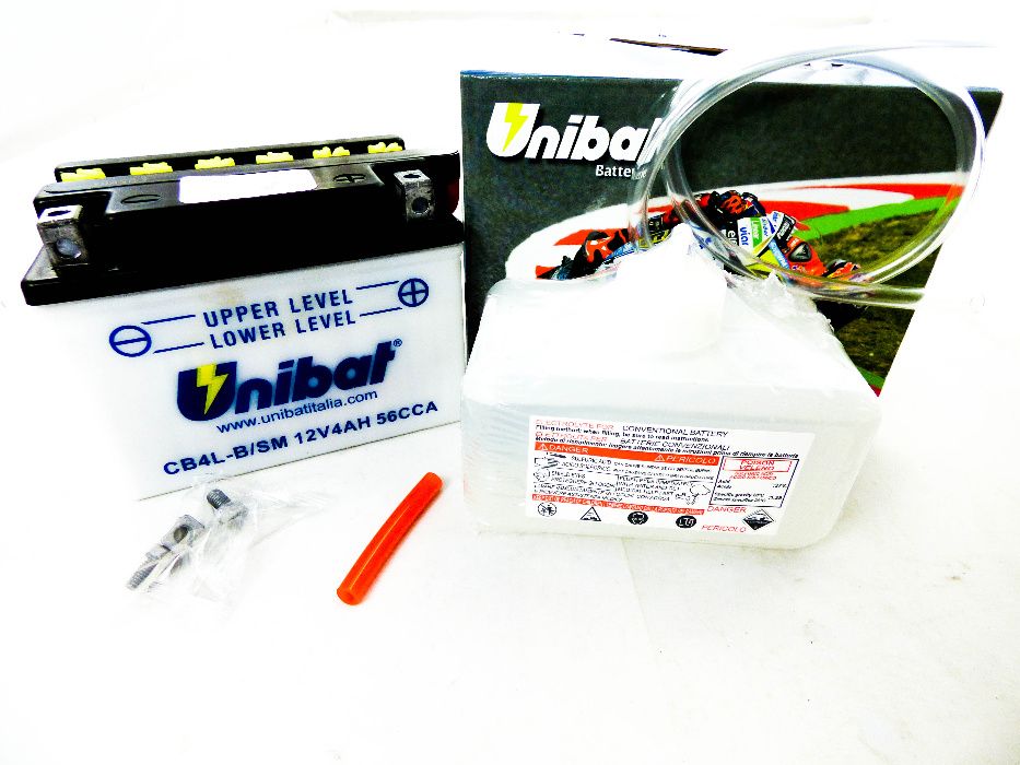 AKUMULATOR UNIBAT 4AH 12V P+ CB4L-B/SM Akumulatory Warszawa