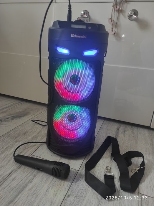 GŁOŚNIK DEFENDER Crashboom Bluetooth, karaoke