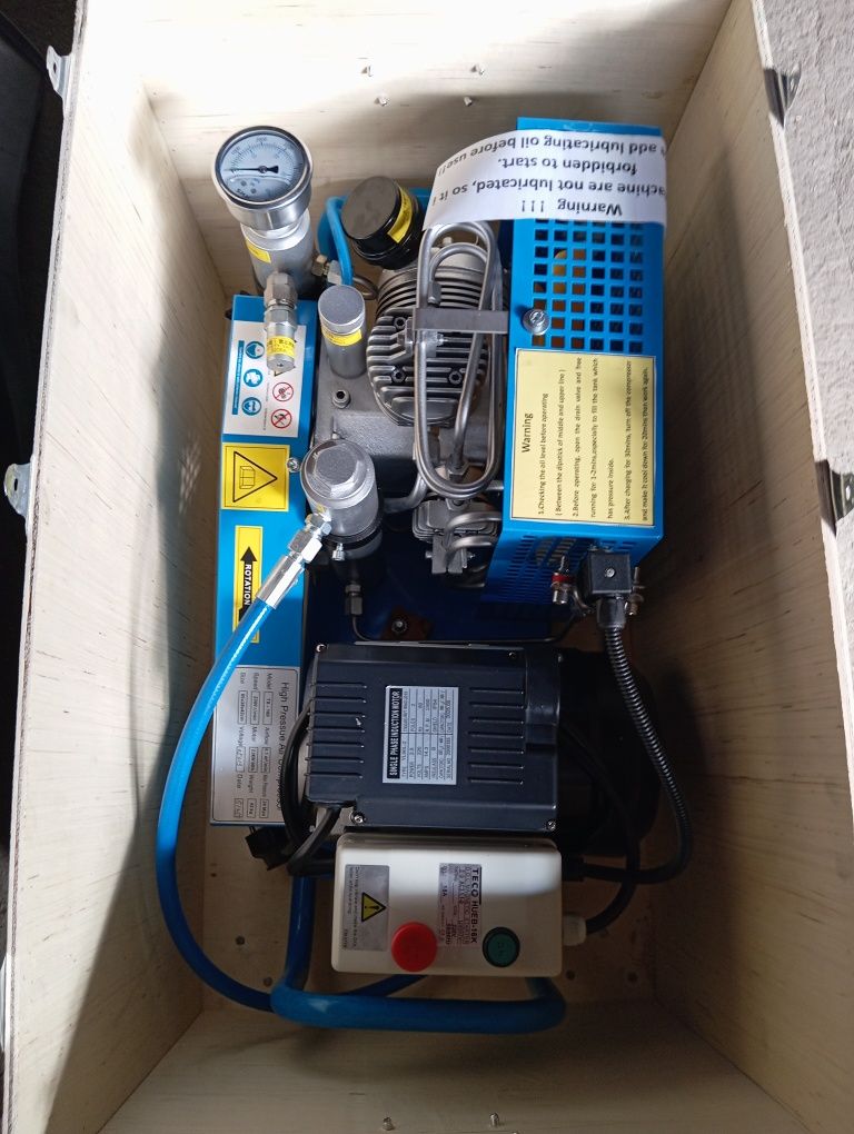 Compressor de mergulho ou paintball