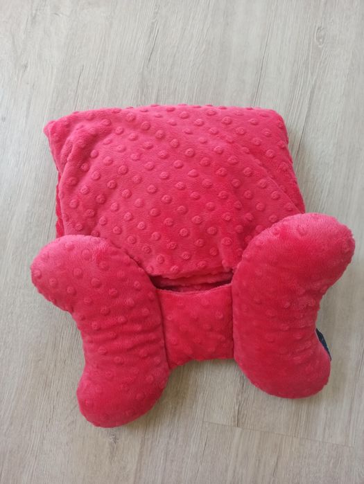 Komplet do wózka łóżeczka Minky różowy koc kołderka + motylek Cuddly Z