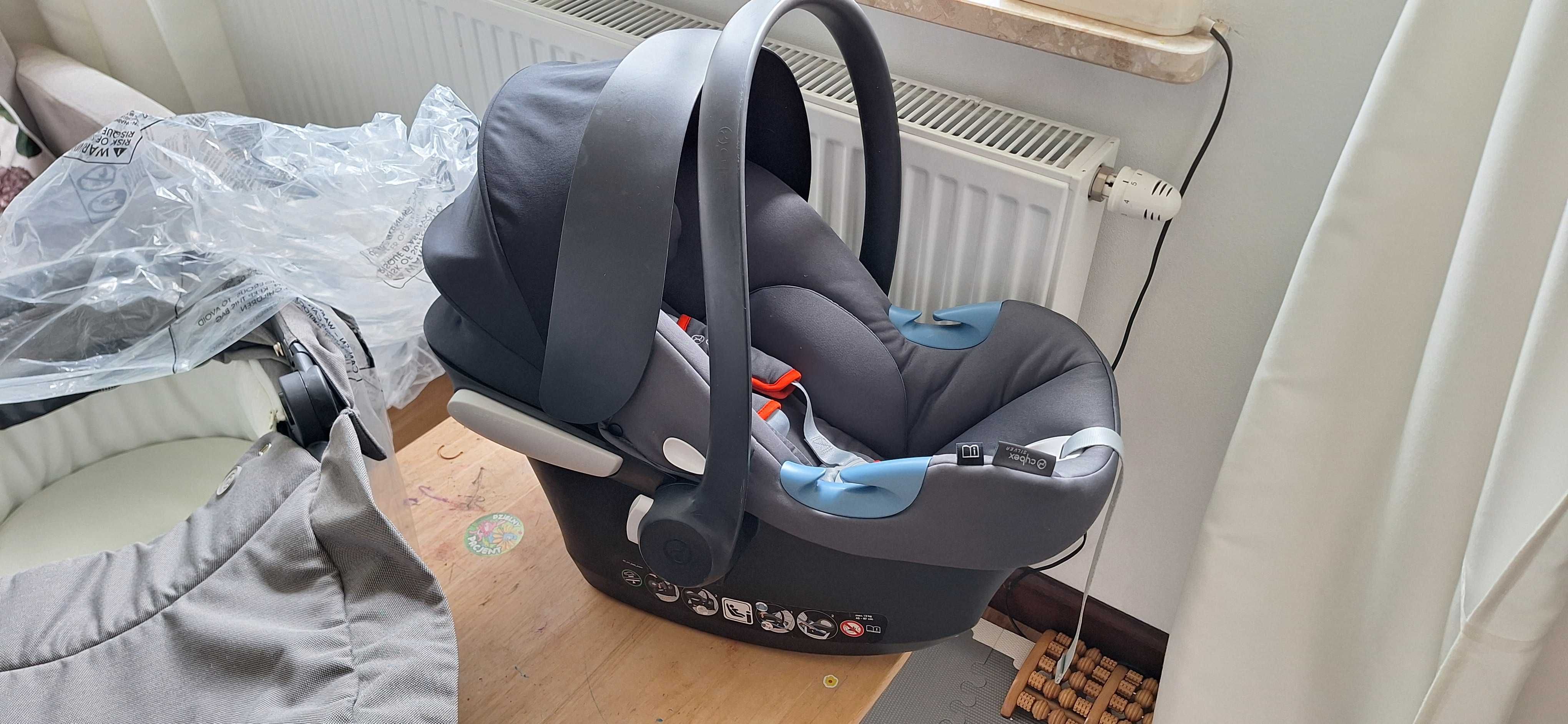 CYBEX BALIOS S LUX  wózek 3w1 z fotelikiem  Cybex Aton 5