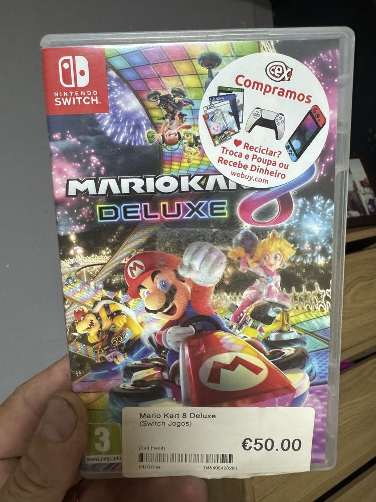 Mario Kart 8 Deluxe nintendo switch