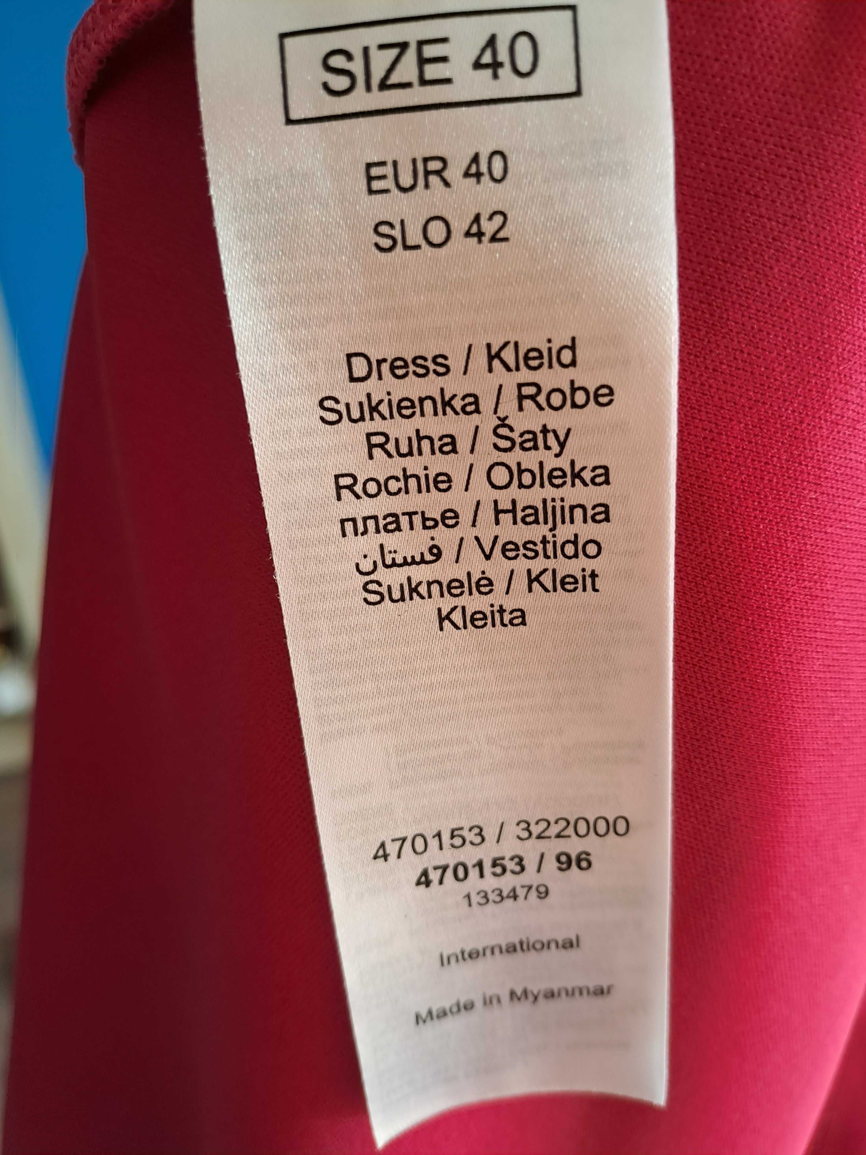 Sukienka koktajlowa Orsay rozmiar 40 (L). Różowa.
