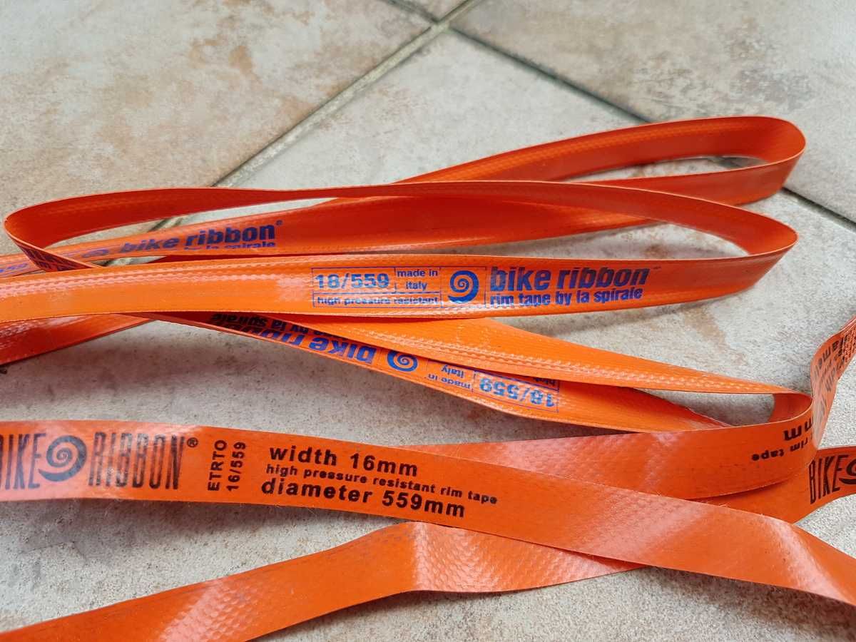 2x taśma do obręczy mtb, Bike Ribbon opaski na obręcz 26"