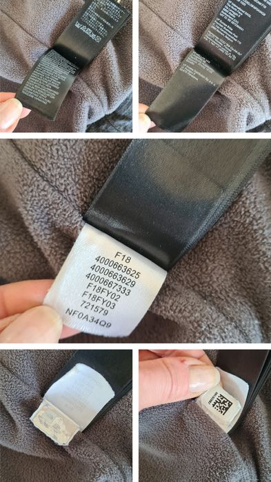 Kurtka The North Face TNF. Wiatrówka. Z polarem ocieplana. Rozmiar M L