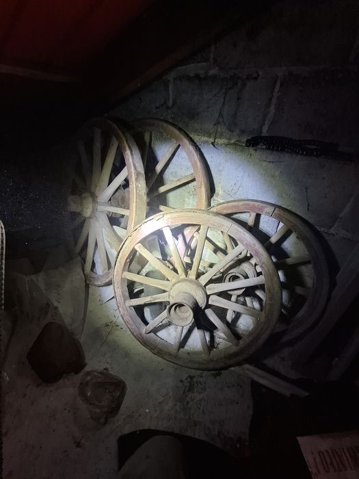 Koła wóz rafiok 2 duże 2 małe