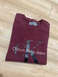 Bluza bordowa Calvin Klein jeans L