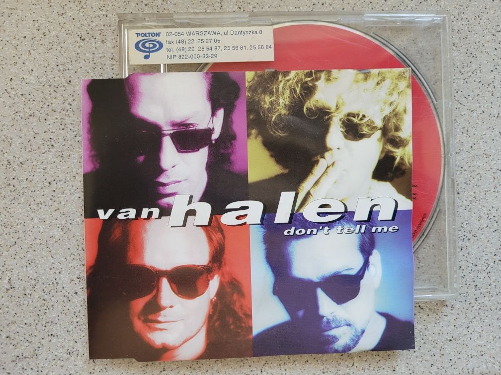 Maxi CD Van Halen Don't Tell Me 1995 WEA