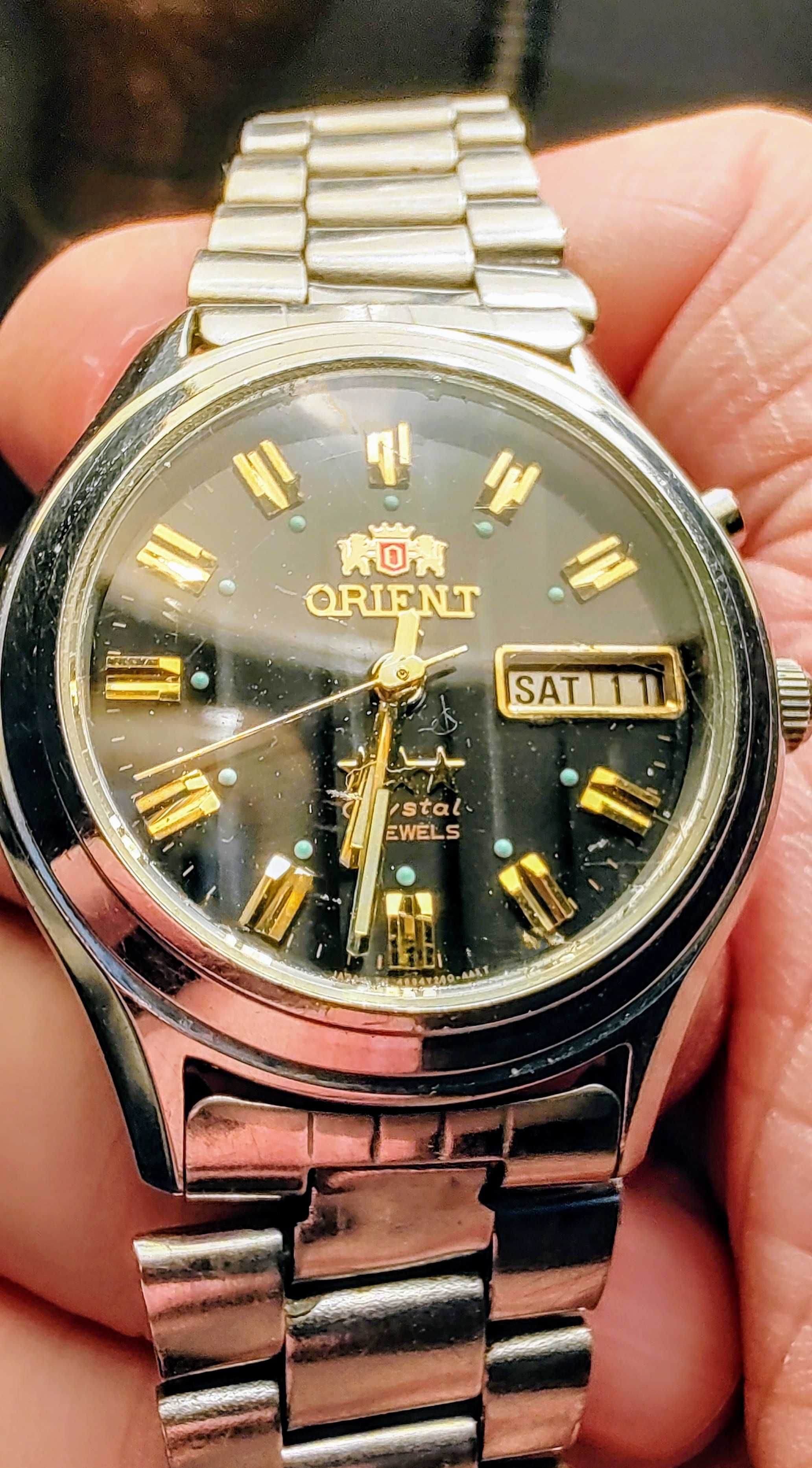 Мужские наручные часы Orient 21 jewels с автоподзаводом, Япония