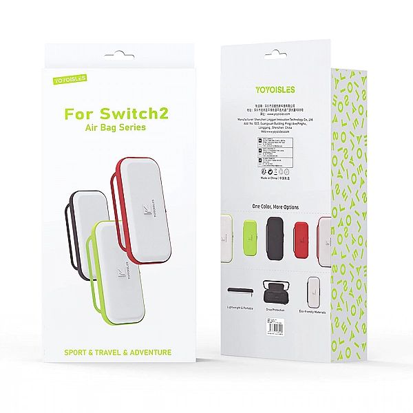 Etui Yoyoisles by Dux Ducis Air Bag na Nintendo Switch 2 - czarno-biał