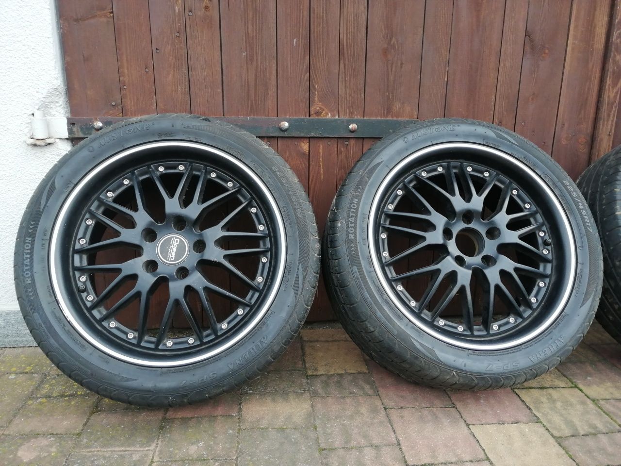 Alufelgi zoponami Ocean 5x110 225/45 17 7,5j et40 Opel Astra H Wysyłka