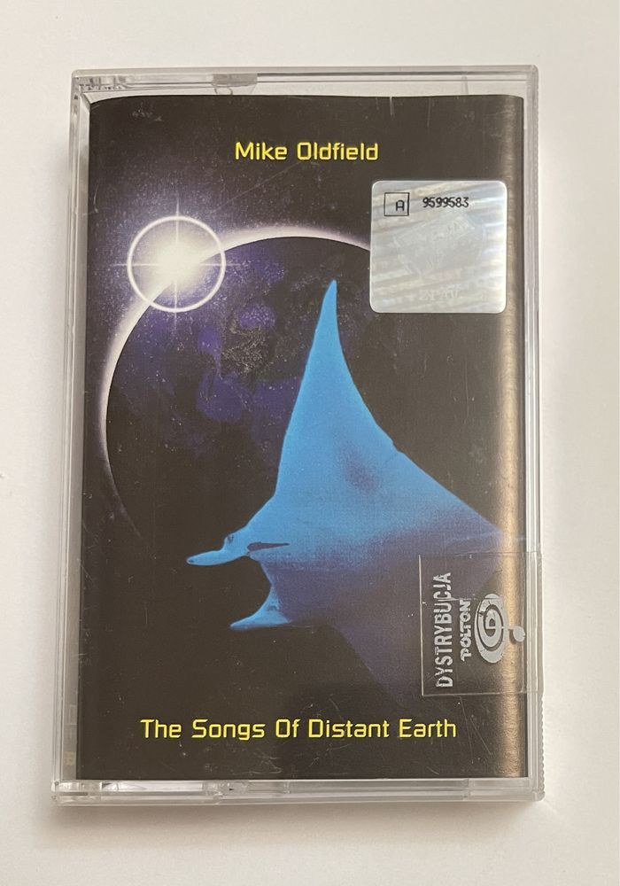 Mike Oldfield The songs of distant earth kaseta audio Polton