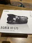 Kamera cyfrowa CANON Legria HF G70 4K Czarny + dodatkowy aku Gratis