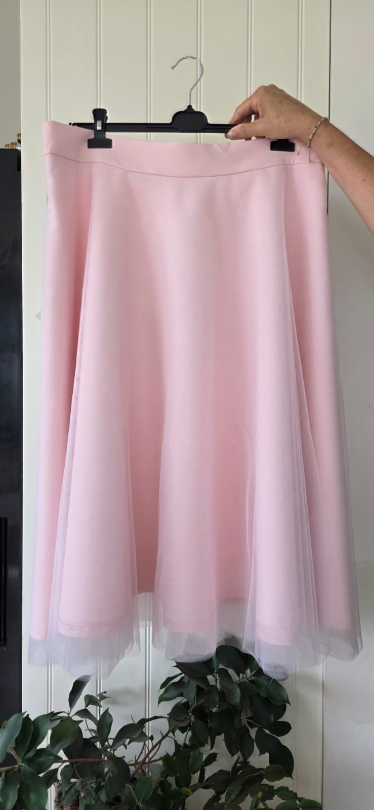 Różowa spódnica tiulowa r. L/XL