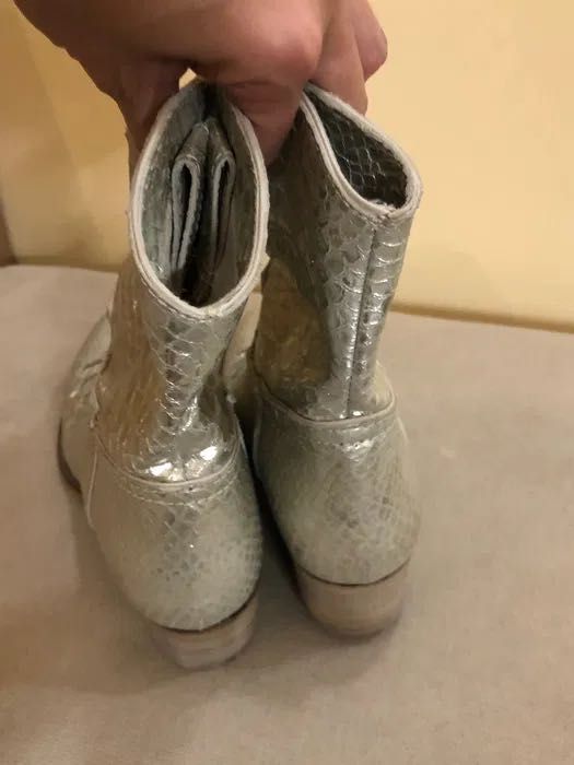 Kowbojki buty naturalna skóra