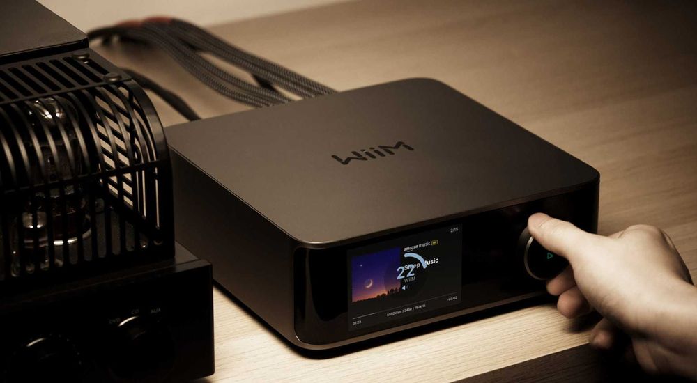 Wiim Ultra Silver Dark Grey odtwarzacz sieciowy