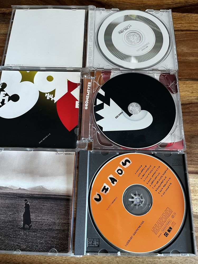 Zestaw 3 płyt CD płyty Herbert Grönemeyer