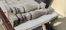 Tralki betonowe, tarasowe, słupki, poręcze jak nowe!!!