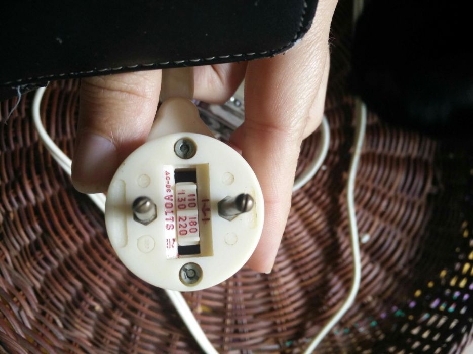 Máquina de barbear antiga/vintage Philips USADA