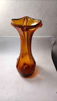 Kolekcjonerski wazon sękacz z czasów PRL 32 cm