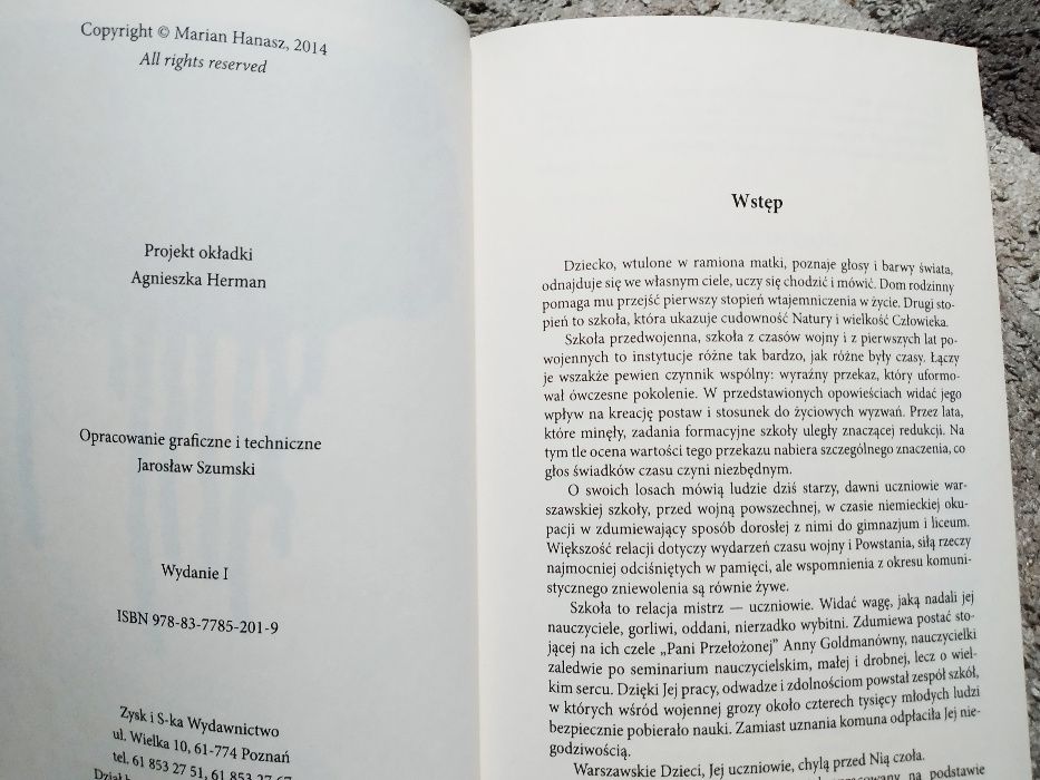 Książka   Warszawskie dzieci praca zbiorowa.