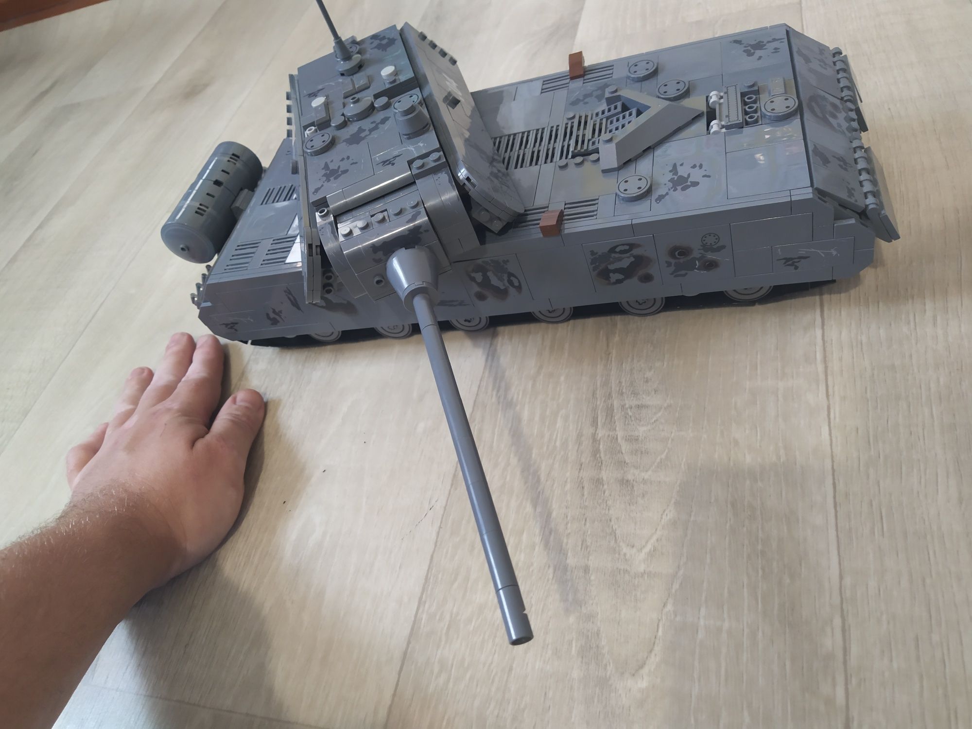 Лего Німецький танк маус (Panzer VIII Maus) 2127 деталей