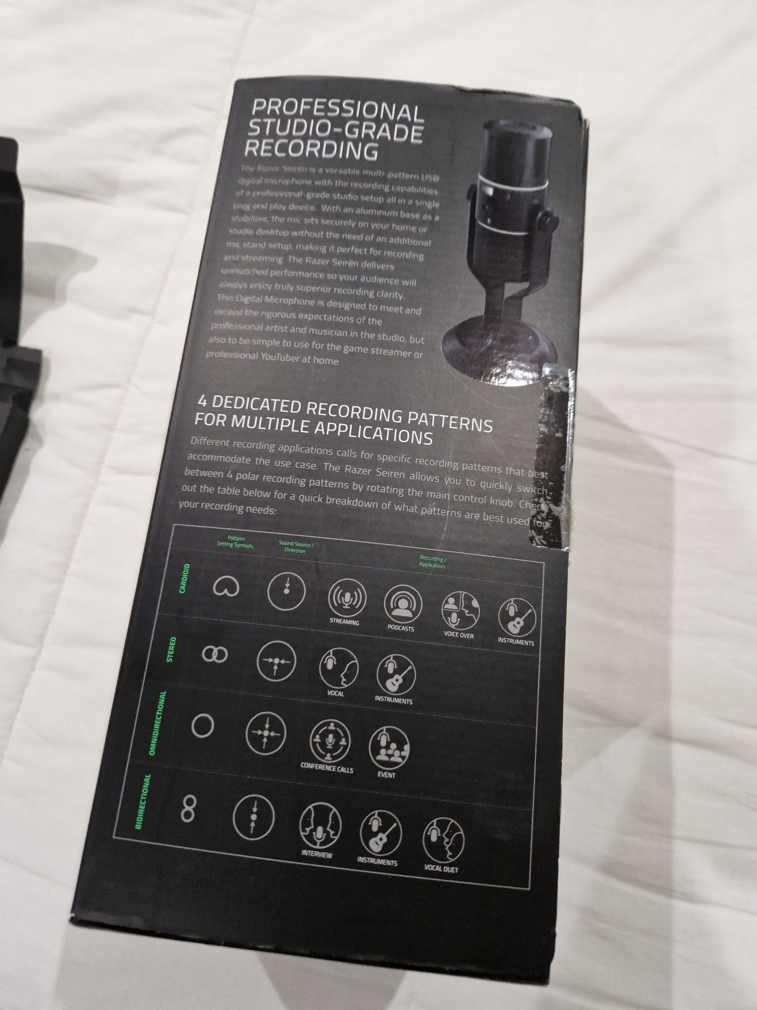 Microfone Razer Seiren