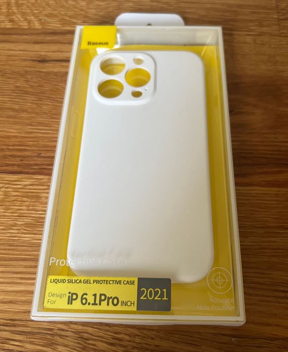 Baseus -Białe etui na telefon iPhone 13 Pro