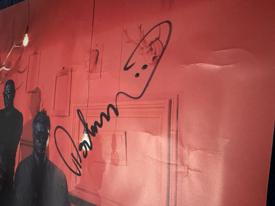 Plakat z autografami COMA 60x80
